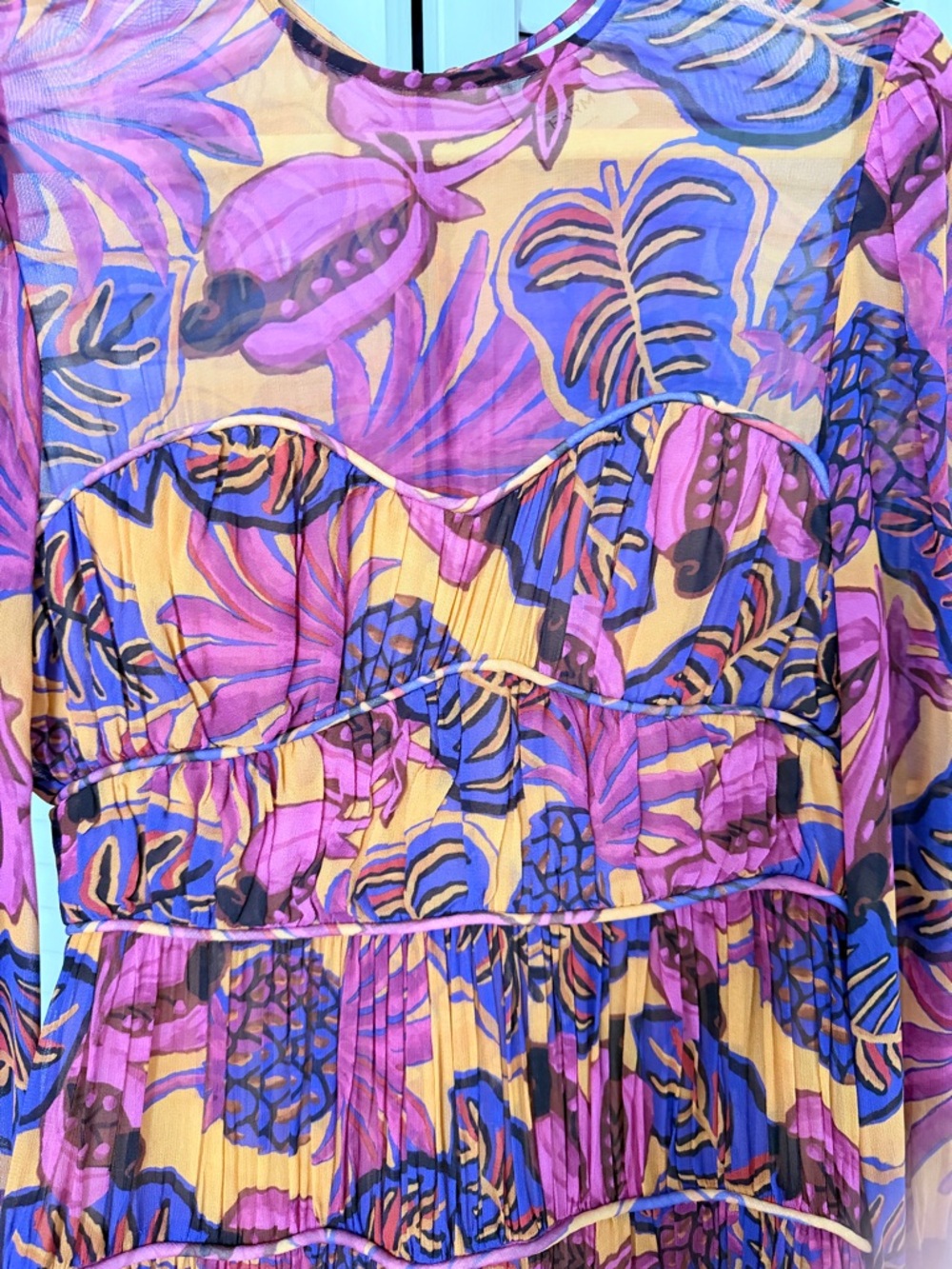 Farm Rio L/S Mini Dress - Picture 8 of 8